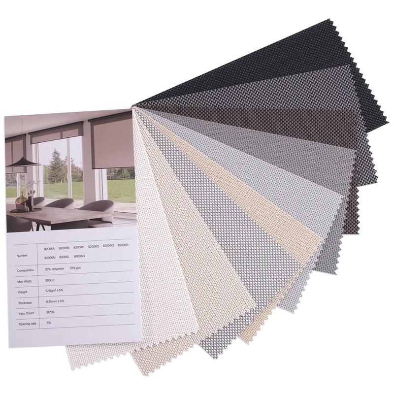 Zshine Motorized Blackout Window Blinds Customize Width (23-95 Inches) Remote