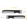 Allegro Combs Carbon Fiber Hair Combs – Heat-Resistant, Anti-Static for