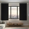 2 Panele Cortinas Blackout Para Ventana 264x137cm Habitacion