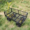 Benicabaly Multi-Functional Garden Cart for Easy Transportation, Durable Solid Wheels