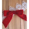 POSHNPRETTY Set of 12 Lush Velvet pre-tied bow 5" wide