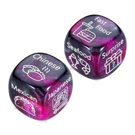 What to Eat for Dinner Dice, Easter Gifts for Adults Wife Husband Valentines Day Gifts, Mens Gifts, Food Dice, Date Night Dice, Girlfriend Boyfriend Gifts Couple Gifts Ideas, Anniversary Wedding Gifts