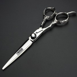 6 Inch Left-Handed Hairdressing Scissors Hairdresser Hairdresser Scissors Set (2-Piece Set)