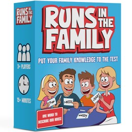 Runs in The Family: Fun Board Games for Family Night - Think Like Your Fam Would - Games for Kids-Adults