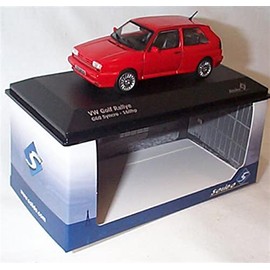 Solido 1989 Volkswagen Golf Rally Tornado Red vehicle 1:43 scale diecast model