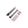 Doms Zoom Ultimate Dark Triangle Pencils (10pcs) with Free Eraser,