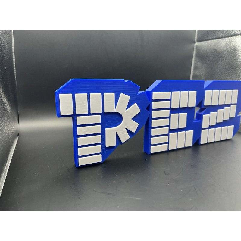 PEZ Candy Logo Sign Display | 3D Wall Desk Shelf