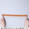 輪ゴム オーバンド #100 < 500g透明袋 > アメ色 極太幅 業務用 徳用