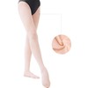 Danswan - Mallas de Ballet con Pies para Niñas y