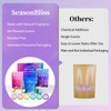 SeasonBliss Shower Steamers 18 Pack Set, Shower Bombs with 6