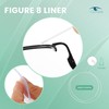 UCanSee Semi-Rimless Glasses Repair Kit - Includes a Hook for