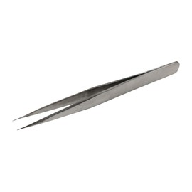 JEWEL TOOL 4.5" (11.4 cm) Precision Non-Magnetic Tweezers | Stainless Steel & Nickel Blend | Electronic & Delicate Tasks