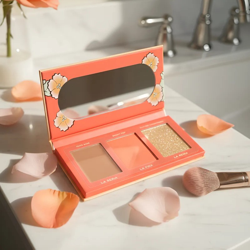 Cheek Palette / Viva Las Cheekas / Rubor E Iluminador