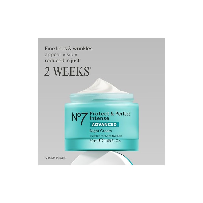 No7 Protect & Perfect Intense Advanced Night Cream - Hydrating
