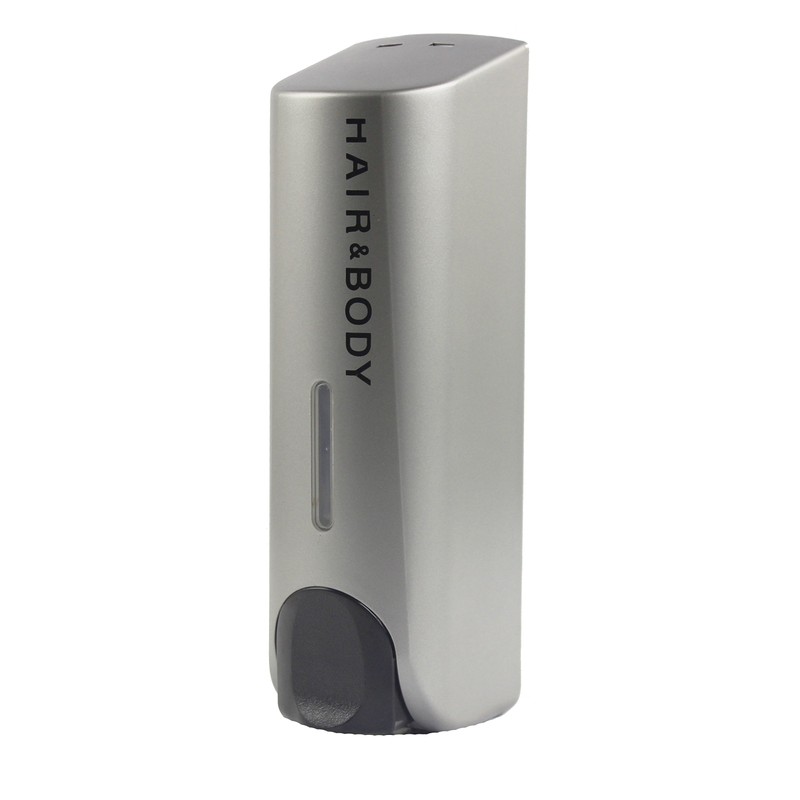 6503 Hair & Body Soap Dispenser for Wall - Silver