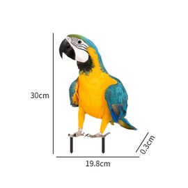 LOVIVER Parrot Ground Stake Parrot Ornament Acrylic Outdoor Decor Unique Decorative Stake for Lawn Backyard Outdoor