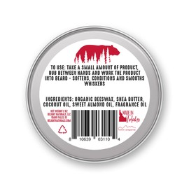 Delight Naturals Voyageur Beard Balm - Colter Bay