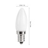 10pcs E12 LED Bulb 1.5W Warm White Lamp for Chandelier