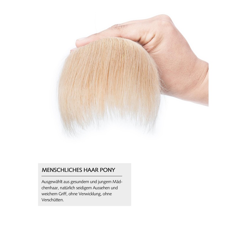 PARXITN Clip-In Bangs, Real Hair, Front Fringe, Unique Irregular Fringe