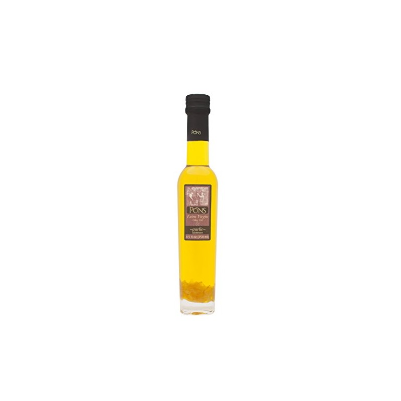 PONS Infused Extra Virgin Olive Oil w/Garlic - 8.5 oz
