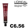 L'Oréal Majirel C6.56 Dark Blonde, Mahogany Red, Carmilane/Rubilane, Pack of