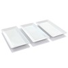 Elama Porcelain 3 Tier Rectangular Serveware Set (ELM-213)