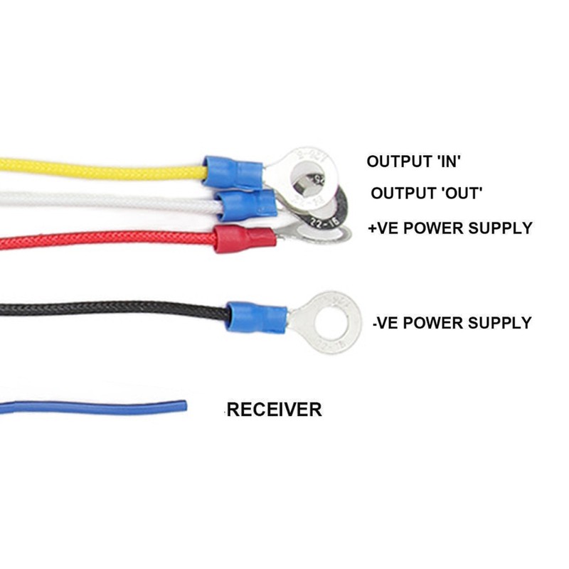 Wireless Winch Remote Control Kit DC 12V 24V 50ft Range