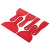 Bates 6 Pack Plastic Putty Knife Set - Paint Scraper,