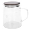 Coffee Pot with Lid HeatResistant Glass Heat Insulation Handle Kettle