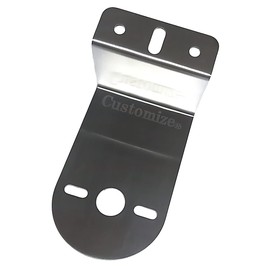 Marker Lamp Stay, Track Supplies, Marker Stay, Z-Shaped Stay, 10° Folding Type, Stainless Steel, Set of 2, 4, 6, 8, 10