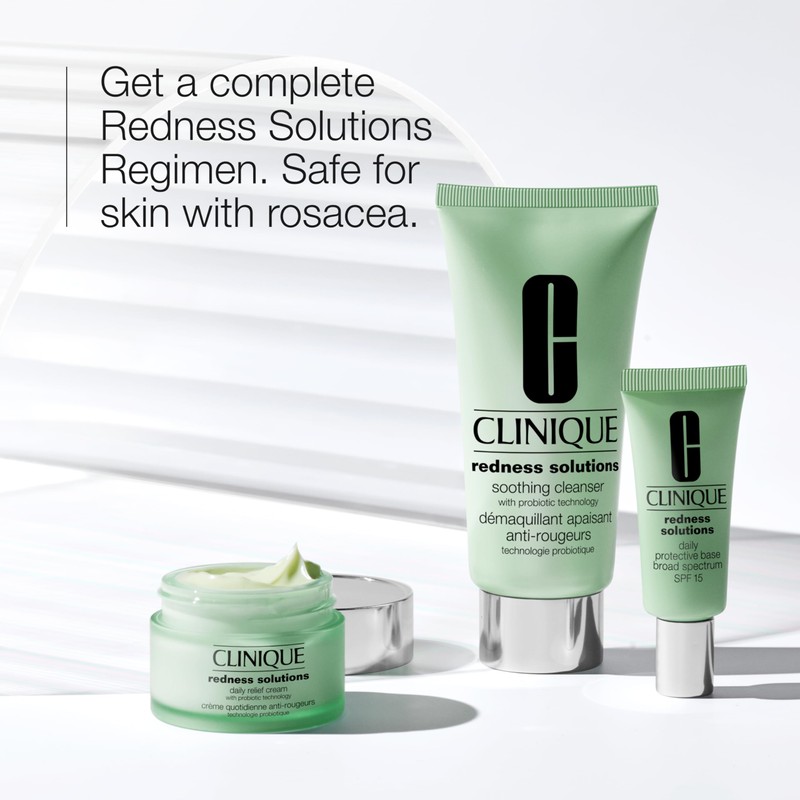 Clinique Redness Solutions Redness Regimen Skincare Set | Soothing Cleanser,