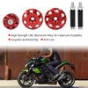 KIMISS Motorcycle Frame Hole Decorative Frame Hole Cover Cap Z1000