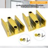 50mm Wide Shower Door Bottom Guide Sliding Shower Door Bumpers