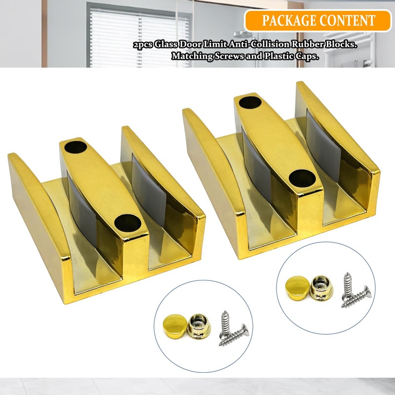 50mm Wide Shower Door Bottom Guide Sliding Shower Door Bumpers