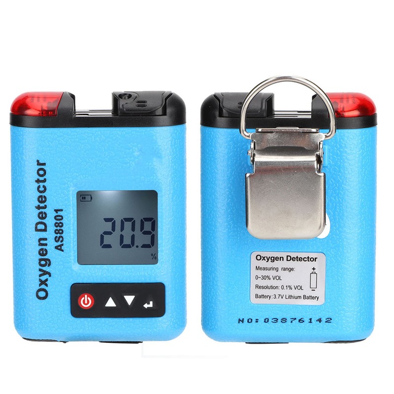 SMART SENSOR AS8801 Oxygen Detector 0‑30％VOL Gas Leakage Monitor with