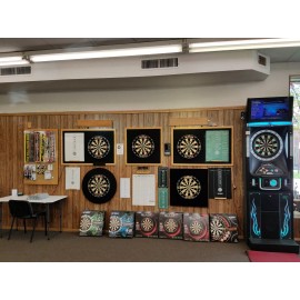 Ton Junkie Darts "Plastered Pelican" Soft Tip Dart Upgrade Kit: Blue Tips, Gold Shafts & More