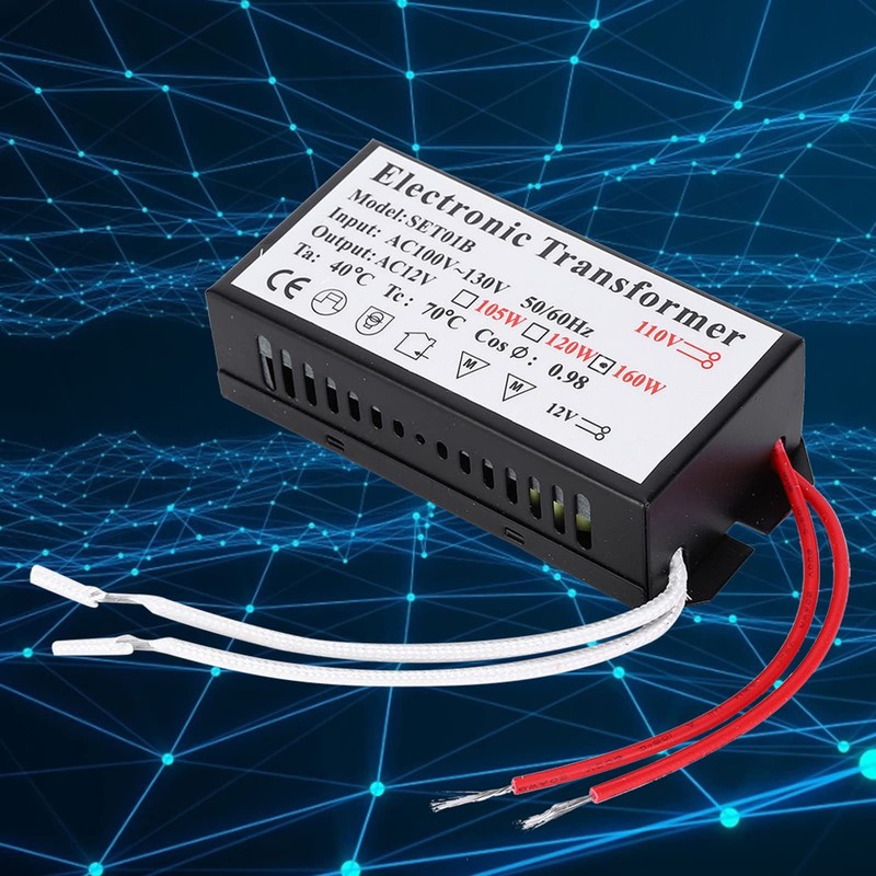 110V to 12V Electronic Transformer Voltage Converter Smart Power Supply