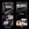 JNNJ Mini Car Trash Bin, Portable Mini Car Waste Bin,