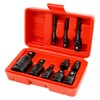 10Pcs Swivel Socket Set High Carbon Steel Impact Socket Adapter