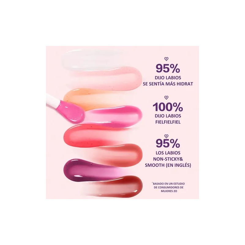 Phofay Lip Oil Labial Color Brillo Hidratante Acabado 4.8ml