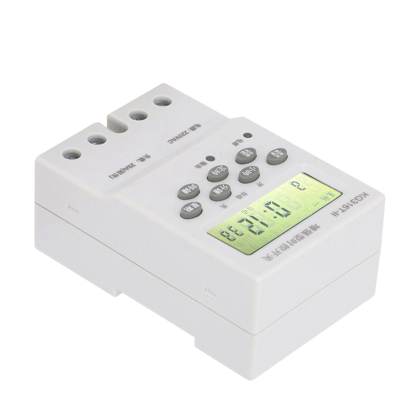 Time Control Switch Programmable Timer Controller Digital Display AC220V for