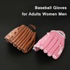 apott Brown Baseball Gloves 12.5 inch Right Hand Softball Glove