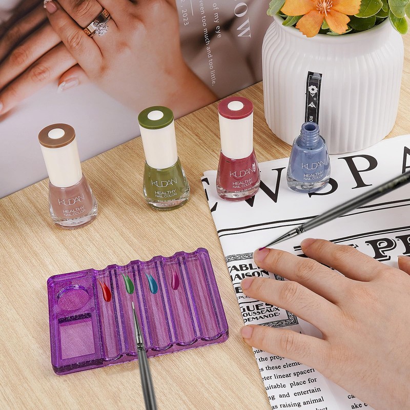 Biiange Nail Pen Holder, Nail Art Painting Pen Brush, Stand