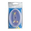 Milward Magnetic Pin Dish, Plastic, Black, One Size