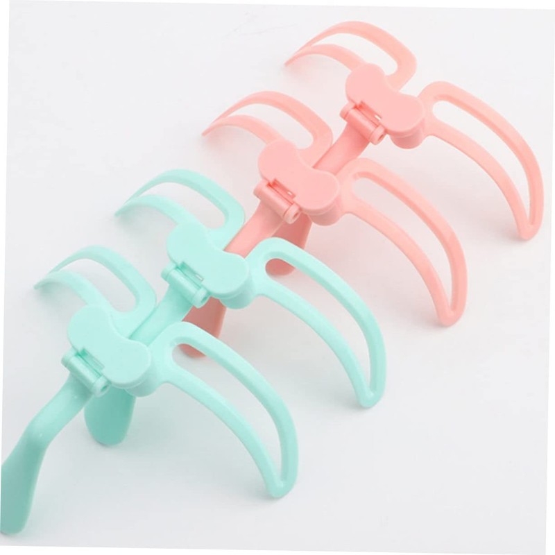 IWOWHERO Portable Eyebrow Stencil Kit Handheld Eyebrow Shaping Tool for