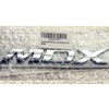 Chrome Letters MDX Badge Emblem Logo Replacement Fits for Acura