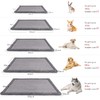PAGGED XL Gray Dog Crate Pad 42x28 inch Memory Foam
