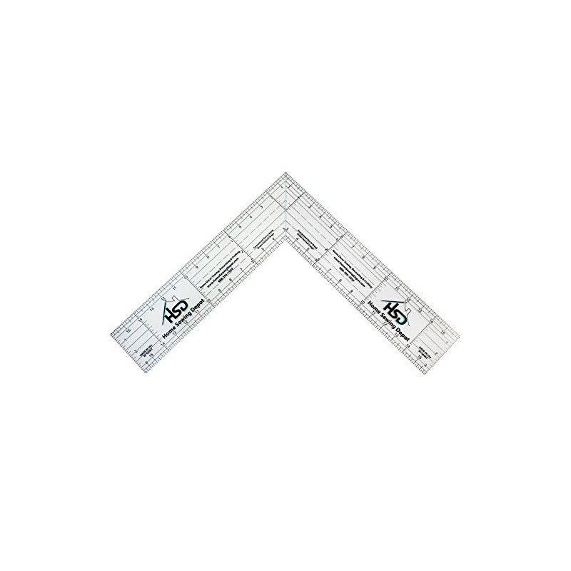 Home Sewing Depot 24 Inch Folding Square Ruler
