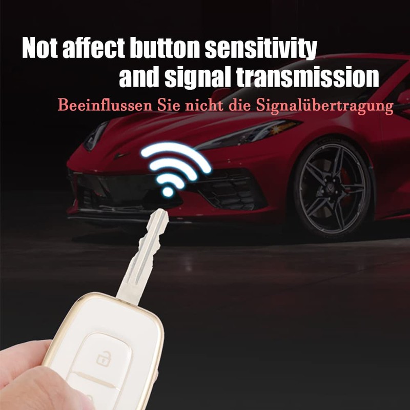 HIBEYO Intelligent Car Key Case Fits Renault Key Case Protective