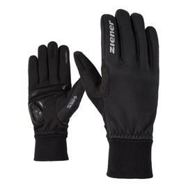 Ziener Adult SMU 18-GWS 414 Bike Glove Gloves, Black, 10.5 (XL)